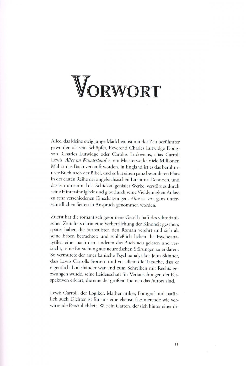 Alice im Wunderland Bildband