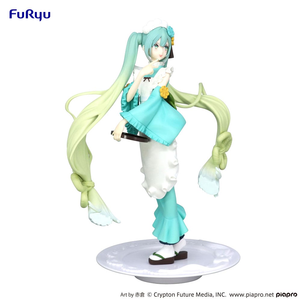 Vocaloid - Hatsune Miku Matcha Green Tea Parfait Mint Ver. - Exceed Creative Figur