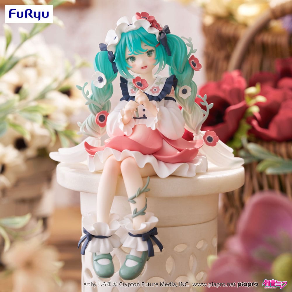 Vocaloid - Hatsune Miku Flower Fairy Anemone - Noodle Stopper Figur