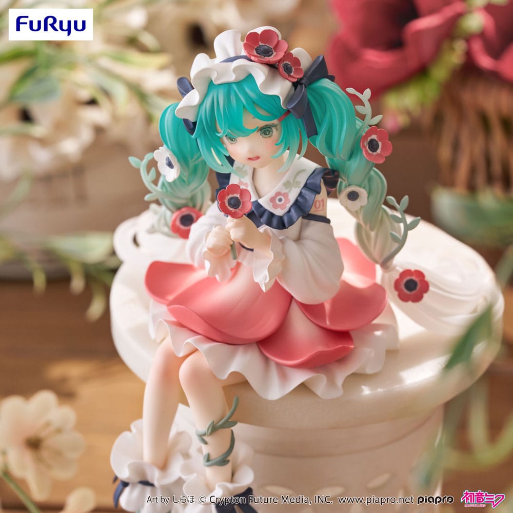 Vocaloid - Hatsune Miku Flower Fairy Anemone - Noodle Stopper Figur