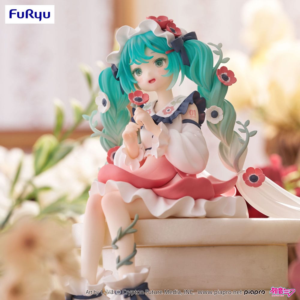 Vocaloid - Hatsune Miku Flower Fairy Anemone - Noodle Stopper Figur