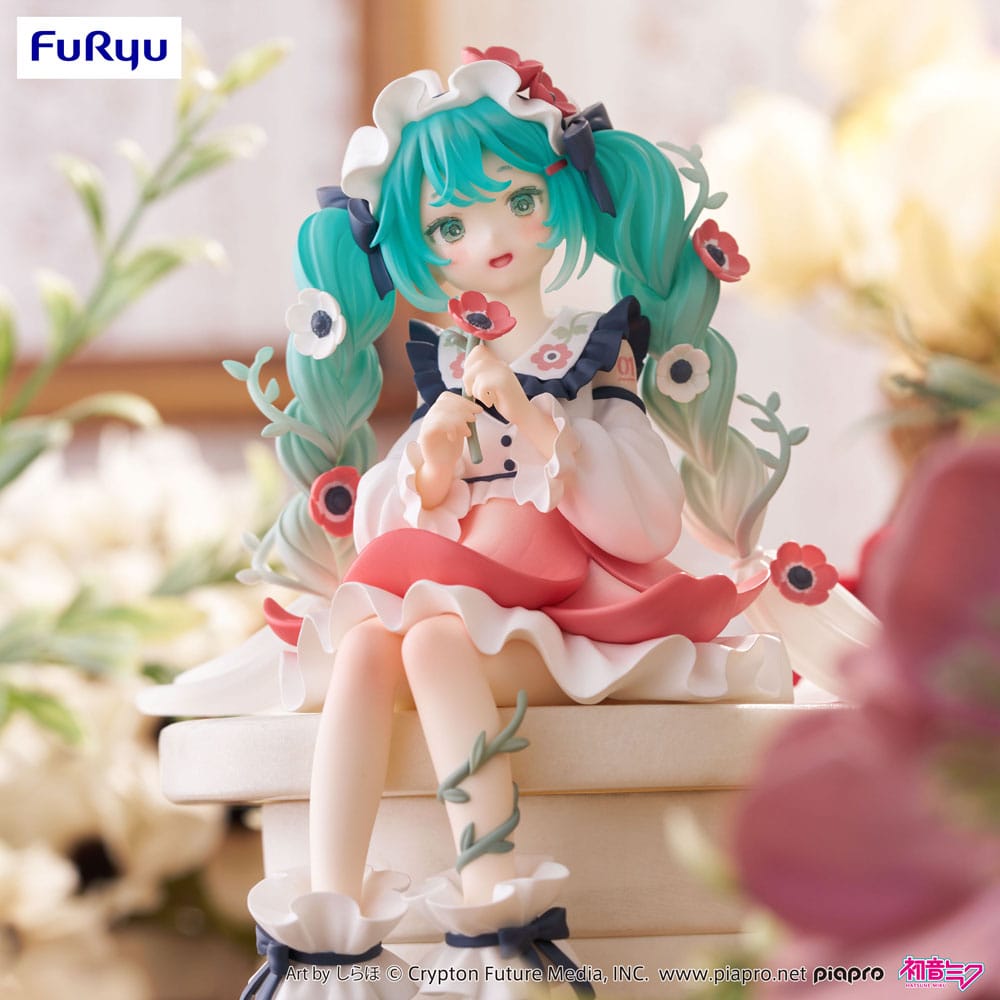 Vocaloid - Hatsune Miku Flower Fairy Anemone - Noodle Stopper Figur