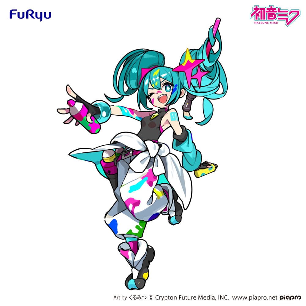 Hatsune Miku - Miku Paint Girl - Trio-Try-iT Figur