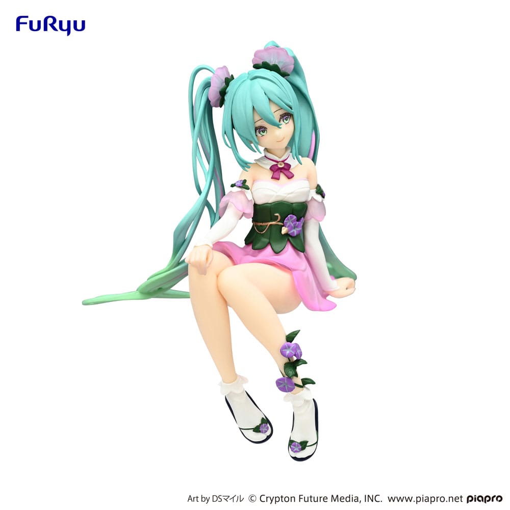 Hatsune Miku Flower Fairy Morning Glory Pink Color Vers- Noodle Stopper Figur