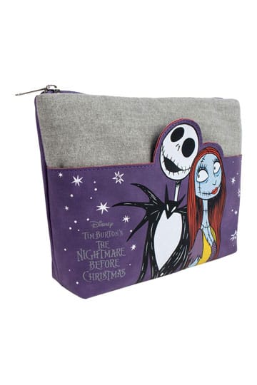 Nightmare Before Christmas Kosmetiktasche Jack & Sally Purple