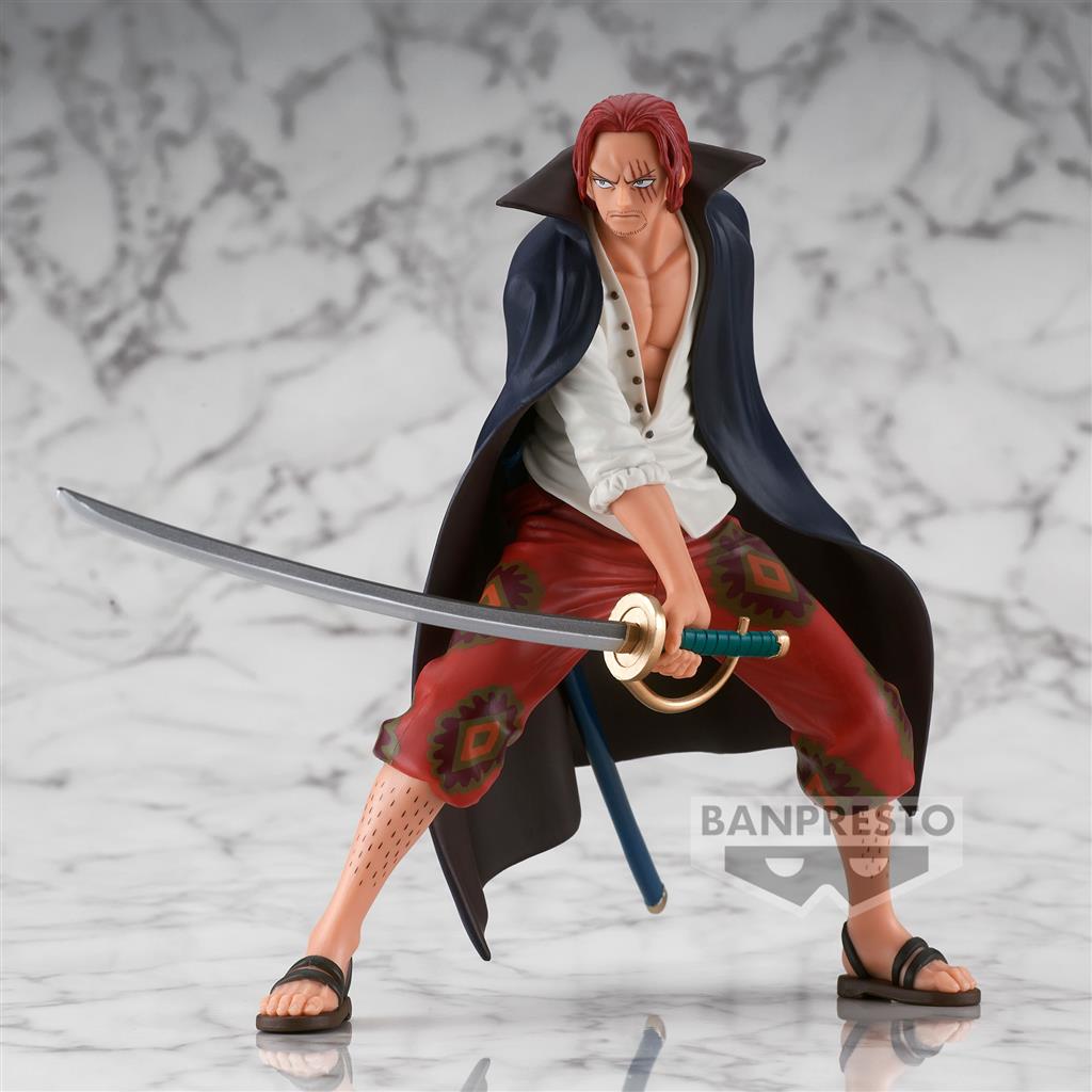 One Piece RED- Shanks - DXF Posing Figur