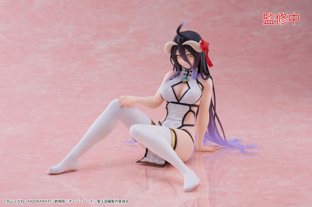 Overlord - Albedo Chinese Dress Version - Desktop Cute Figur
