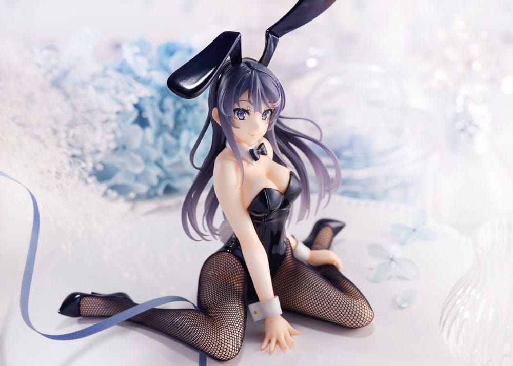 Rascal Does Not Dream of a Sister Venturing Out - Mai Sakurajima - Princess AMP PVC Statue Bunny Ver.