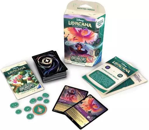 Disney Lorcana: TCG Archazias Insel - Starter Deck Amethyst und Stahl DE