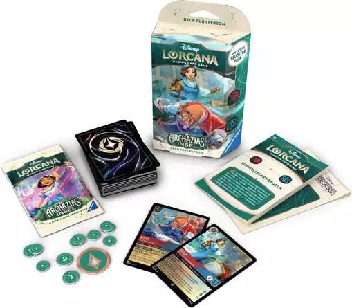 Disney Lorcana TCG: Archazias Insel - Starter Deck Rubin und Saphir DE