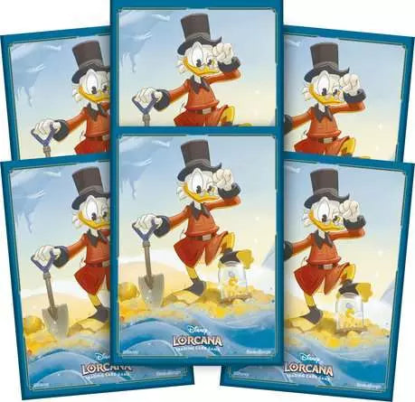 Disney Lorcana TCG: Die Tintenlande - Kartenhüllen - Dagobert Duck