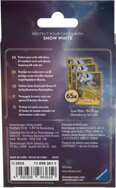 Disney Lorcana TCG: Ursulas Rückkehr - Kartenhüllen - Schneewittchen