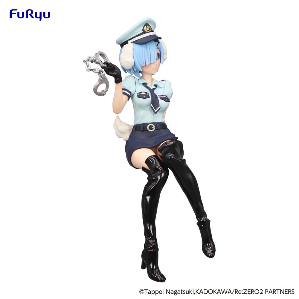 Re:Zero Starting Life in Another World - Rem Police Officer Cap with Dog Ears - Noodle Stopper Figur