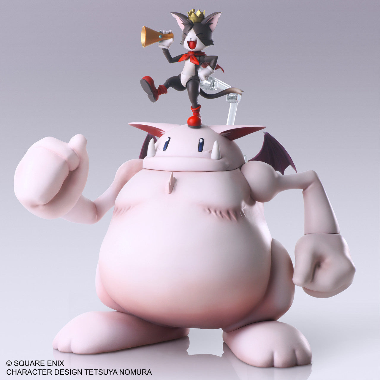 Final Fantasy VII - Cait Sith & Fat Moogle - Bring Arts Actionfigur