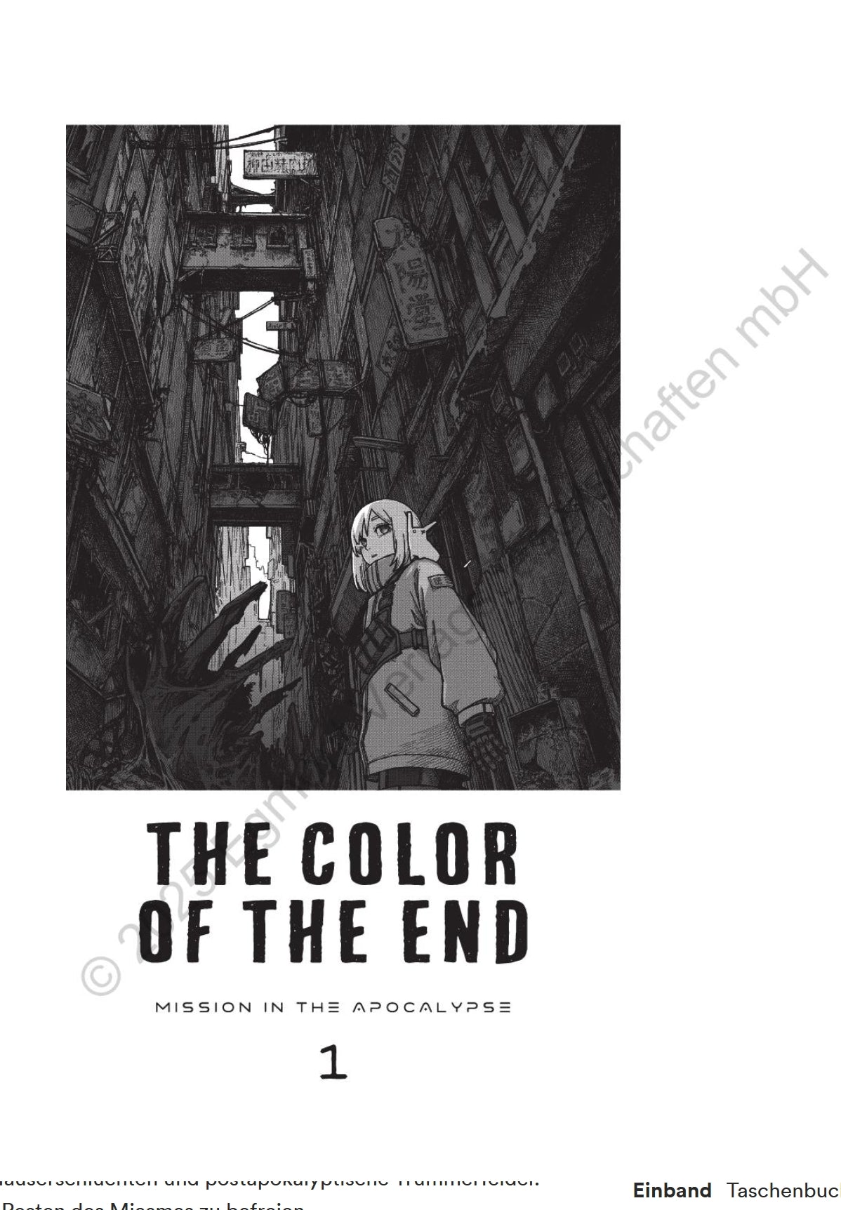 The Color of the End Band 01
