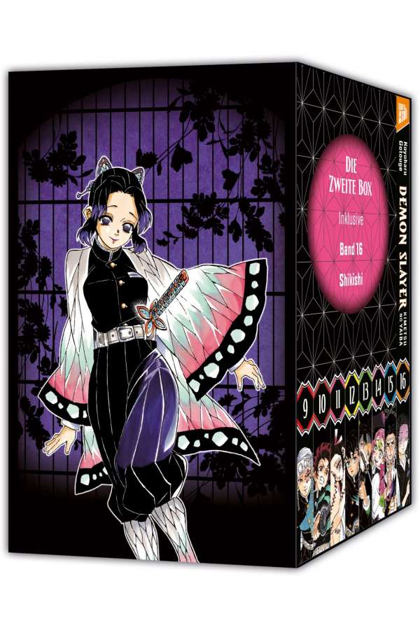 Demon Slayer - Kimetsu no Yaiba Band 16 mit Sammelschuber