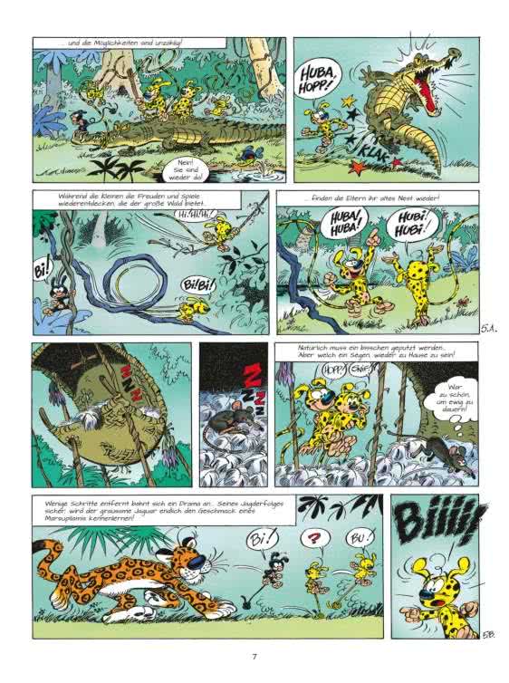 Marsupilami - Der Streifzug des Jaguars Band 28