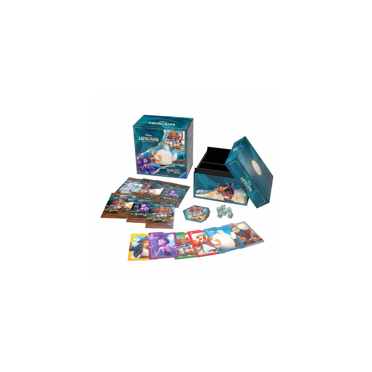 Die Disney Lorcana TCG - Azurblaues Meer - Schatzkiste der Luminari DE