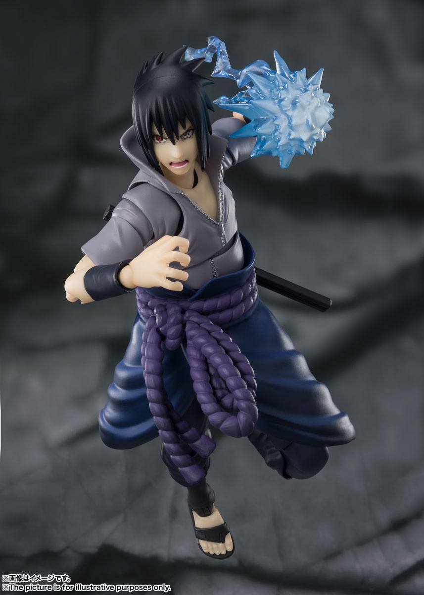 Naruto Shippuden - Sasuke Uchiha (He who bears all Hatred) - S.H. Figuarts Actionfigur