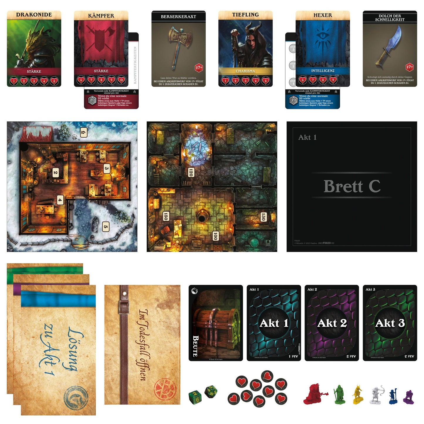 Dungeons & Dragons - Brettspiel Tumult in Niewinter