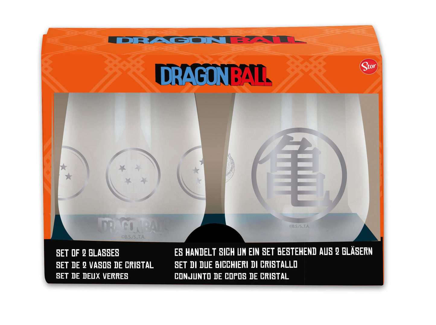Dragon Ball Crystal Gläser 2er-Pack