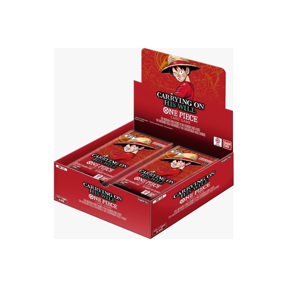 One Piece Card Game - Carrying on his will Booster Box OP-13 (ENG)