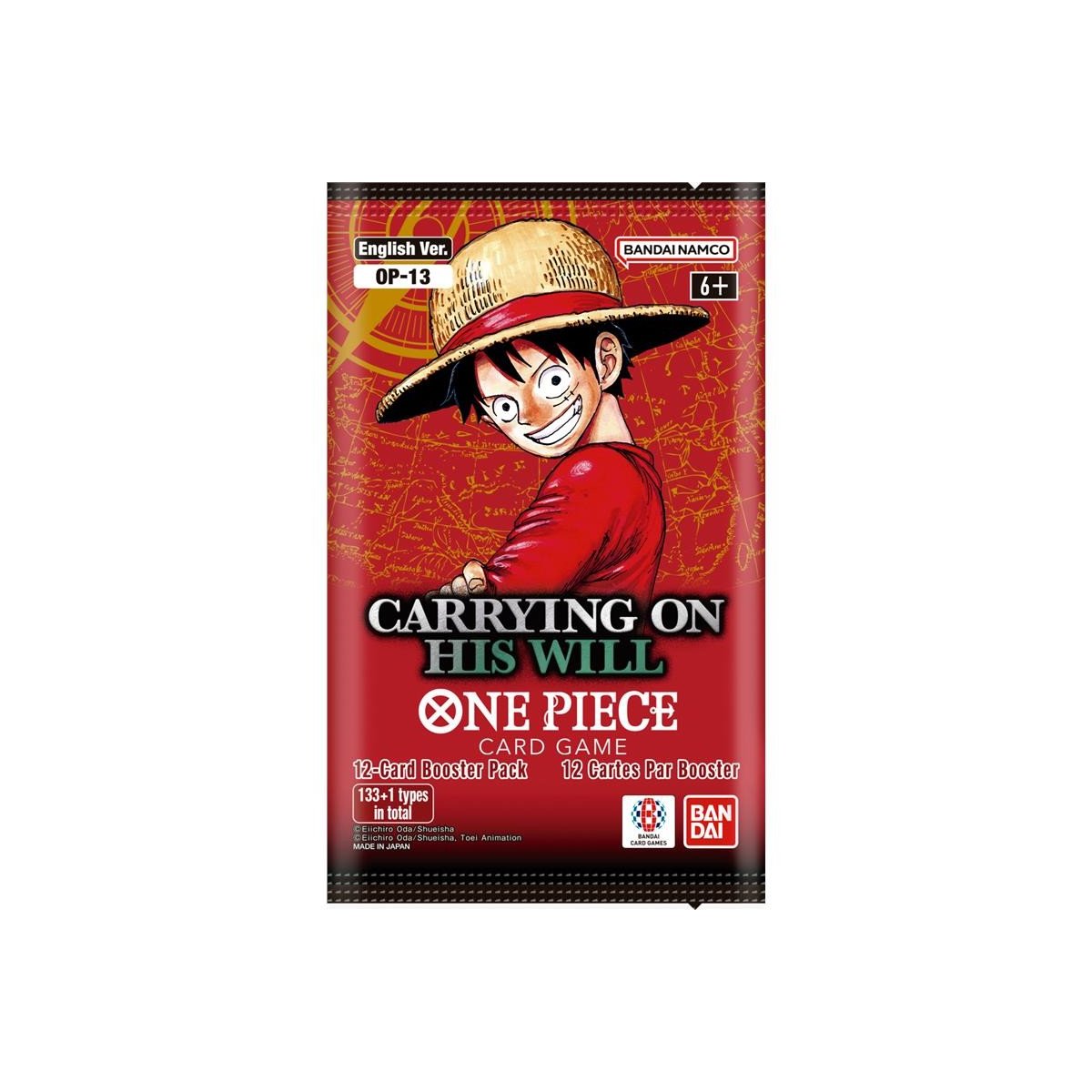 One Piece Card Game - Carrying on his will OP-13 - Booster (ENG)