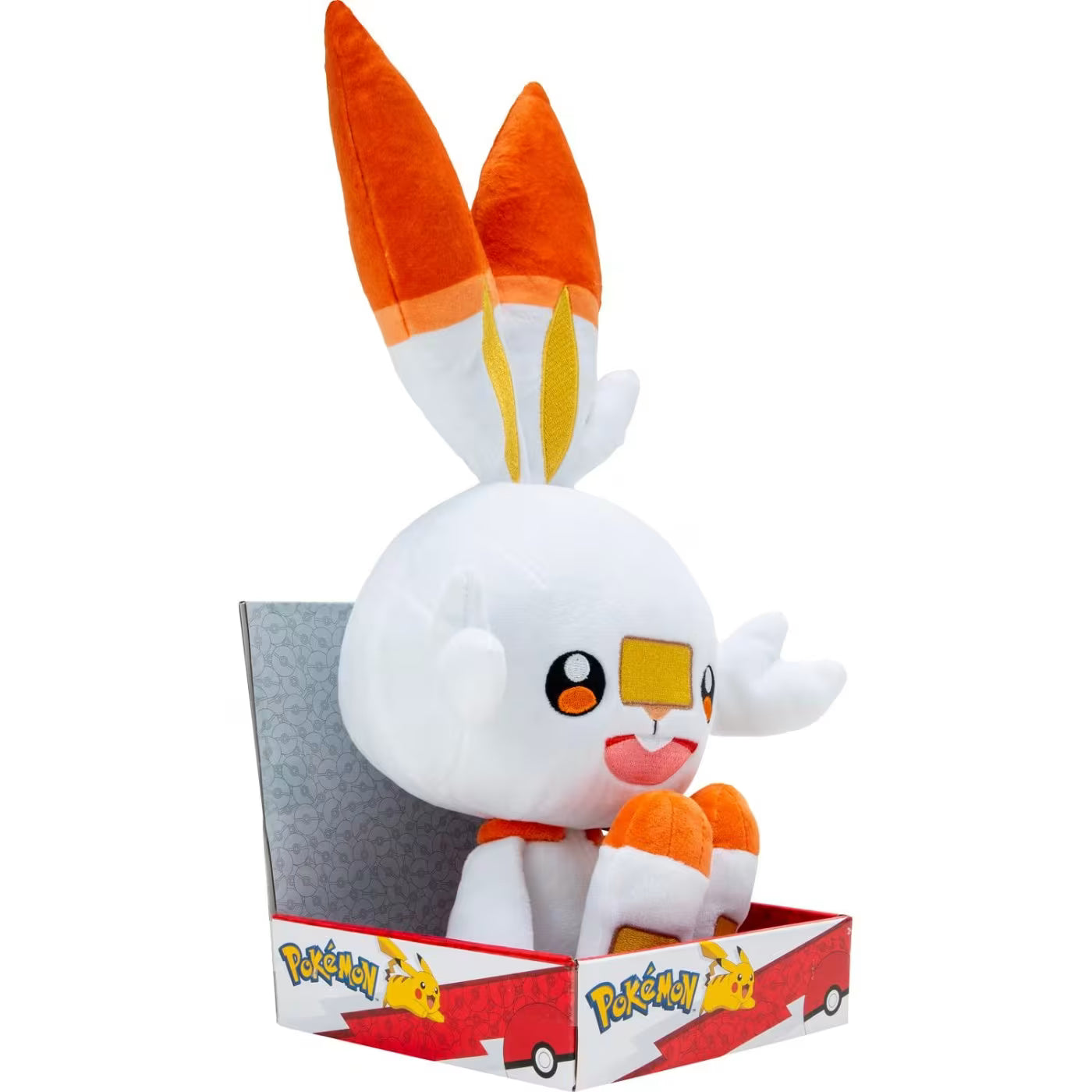 Pokémon - Hopplo Scorebunny - Plüschfigur 30 cm