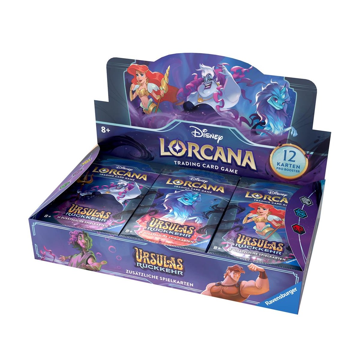 Disney Lorcana TCG: Ursulas Rückkehr - Display (24 Booster) DE