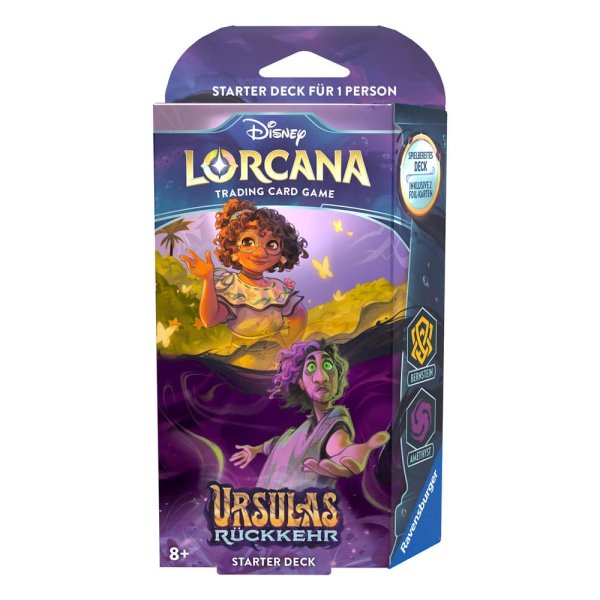 Disney Lorcana TCG: Ursulas Rückkehr - Starter Deck Bernstein und Amethyst DE