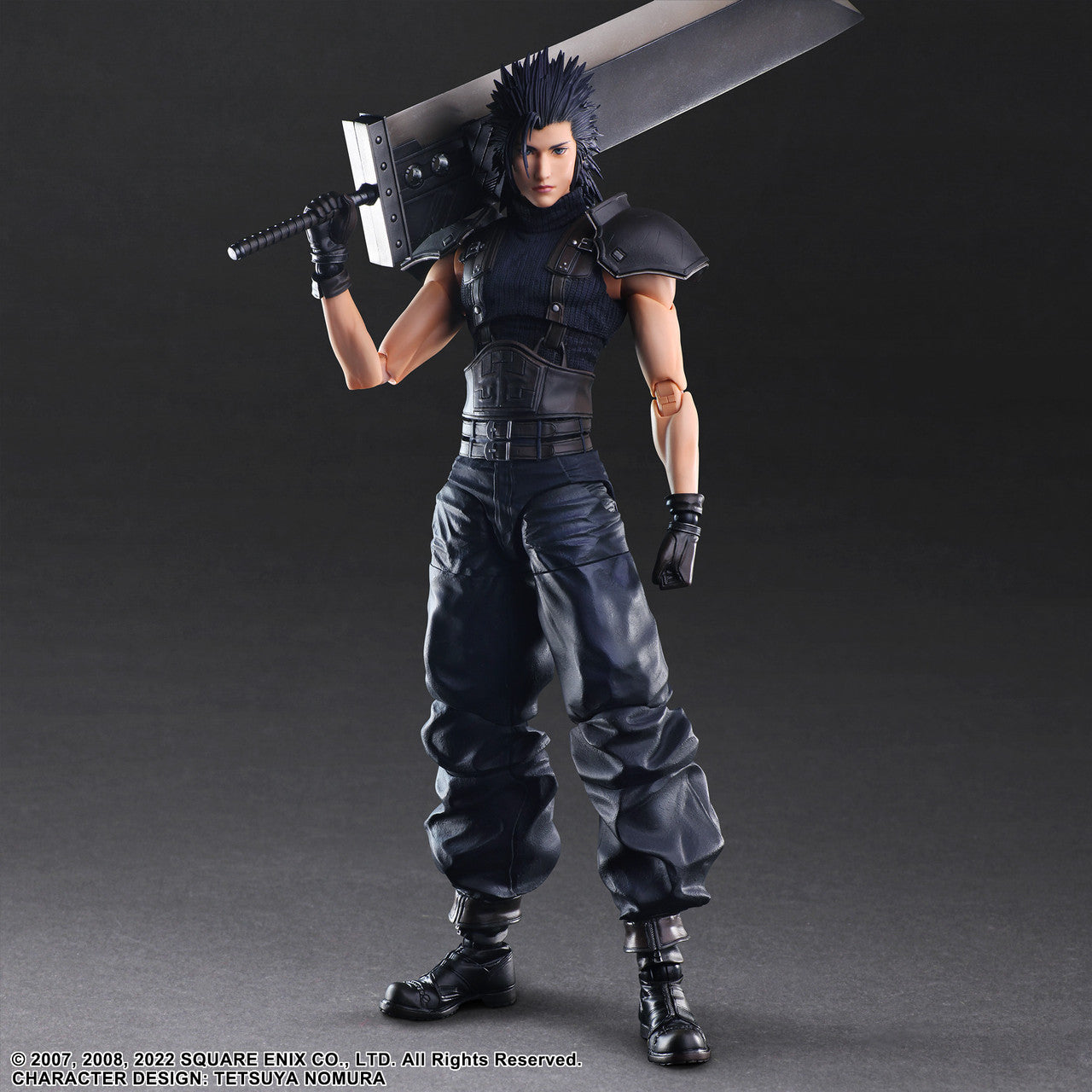 CRISIS CORE -FINAL FANTASY VII- REUNION - Zack Fair 1st Class Soldat - Play Arts Kai-Actionfigur