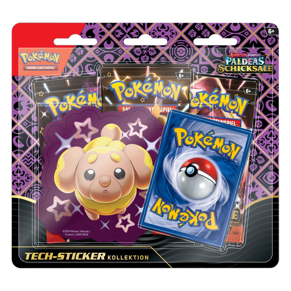 Pokémon TCG - Paldeas Schicksale - Sticker Kollektion Hefel DE