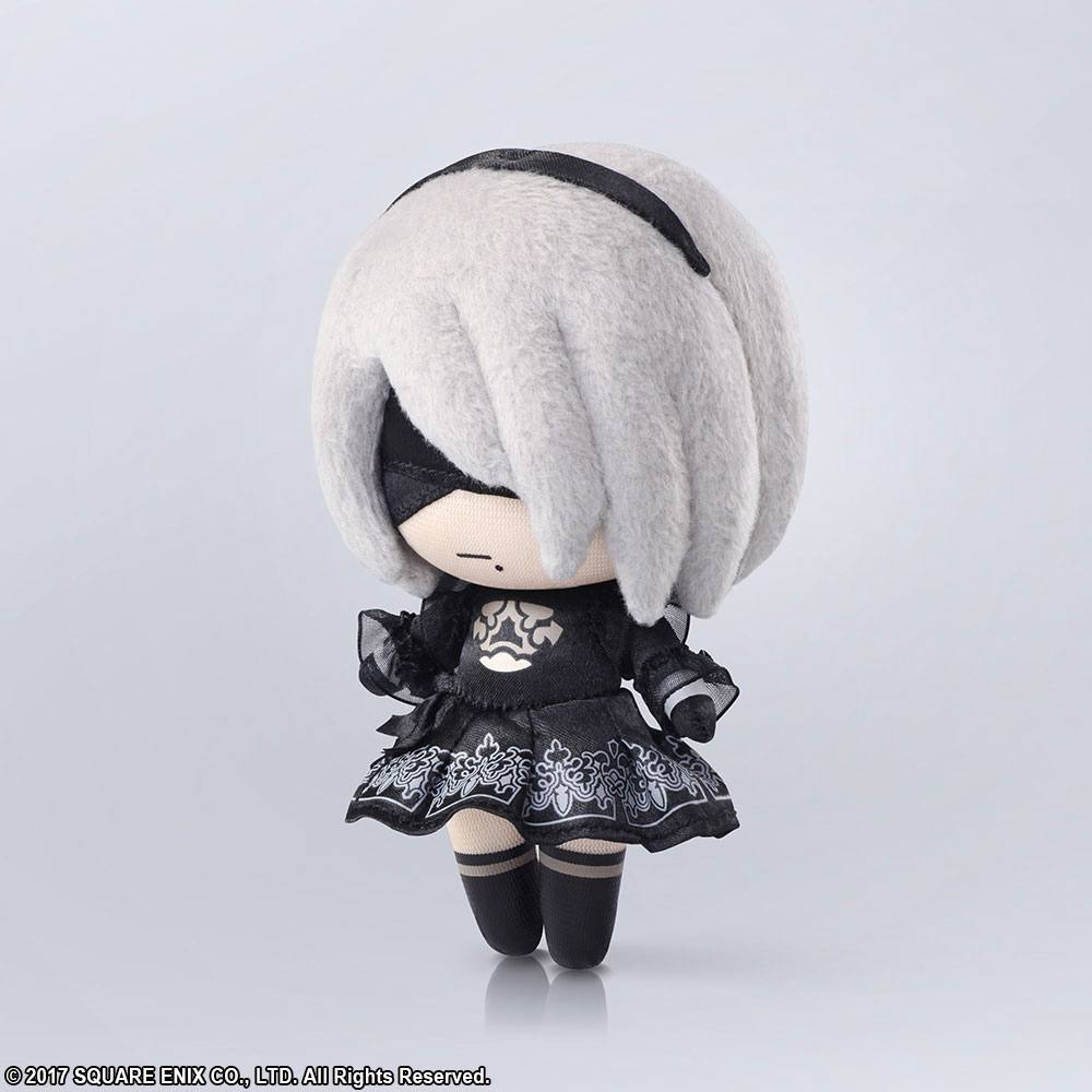 NieR Automata - 2B (YoRHa No.2 Type B) - Plüschfigur 14 cm
