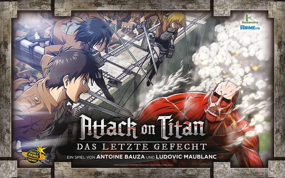 Attack on Titan - Das letzte Gefecht - Brettspiel