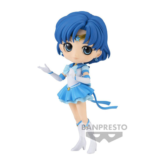 Sailor Moon Cosmos - Eternal Sailor Merkur Version A - Q Posket Figur