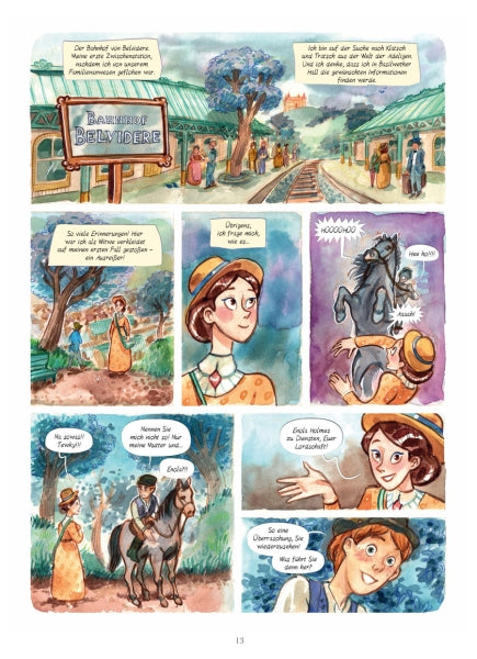 Enola Holmes - 7. Der Fall der schwarzen Kutsche