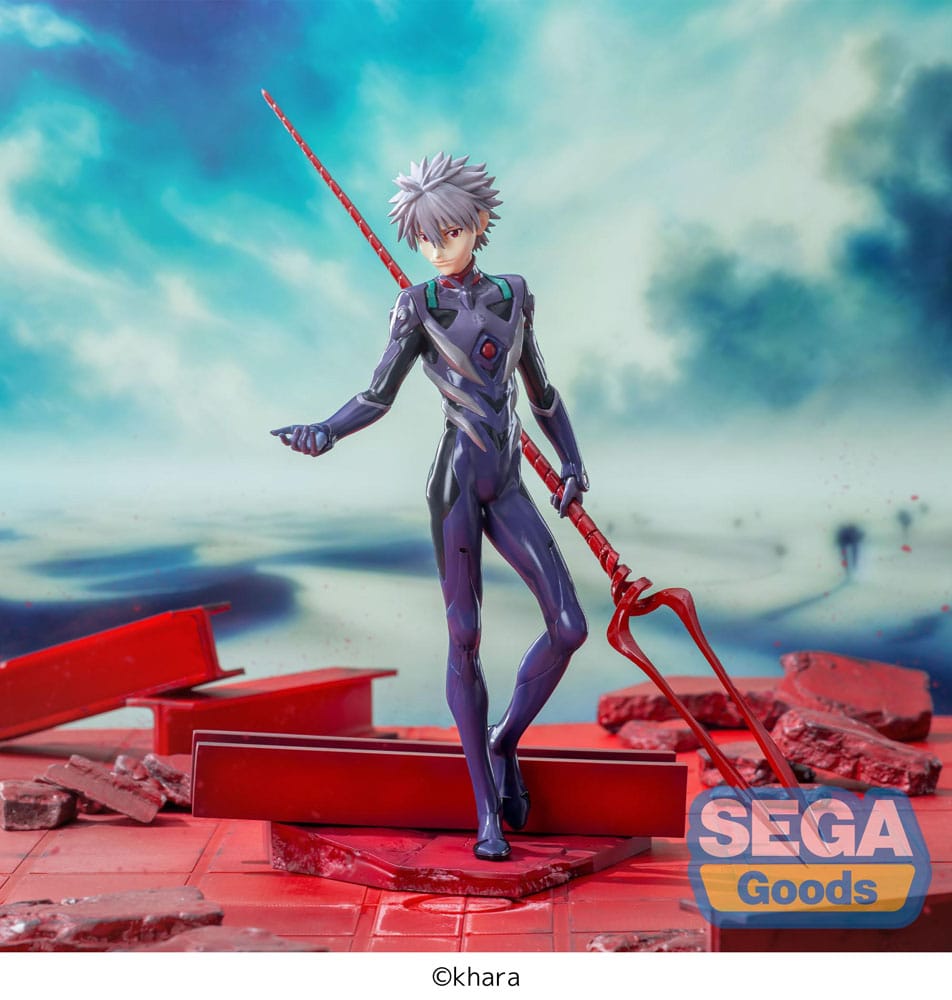 Evangelion: 3.0+1.0 Thrice Upon a Time - Kaworu Nagisa x Spear of Longinus - Luminasta Figur