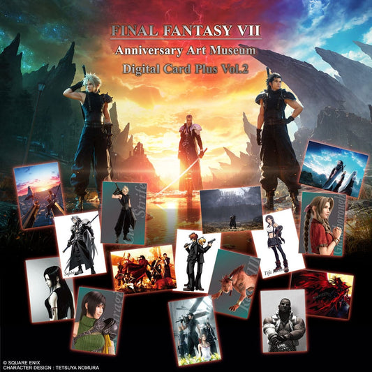 Final Fantasy VII TCG - Anniversary Art Museum Digital Card Plus Vol. 2 - Booster EN