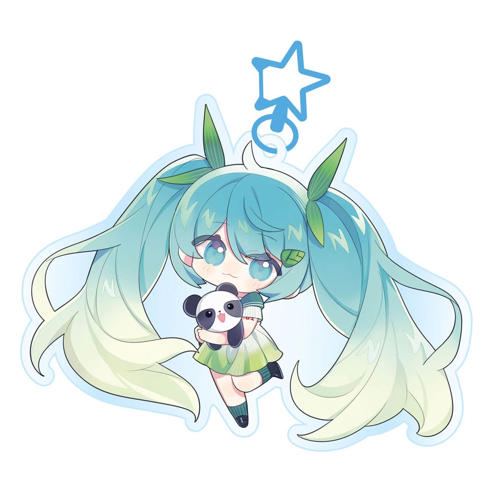 Hatsune Miku - Acryl Schlüsselanhänger - Kawaii Spring Time