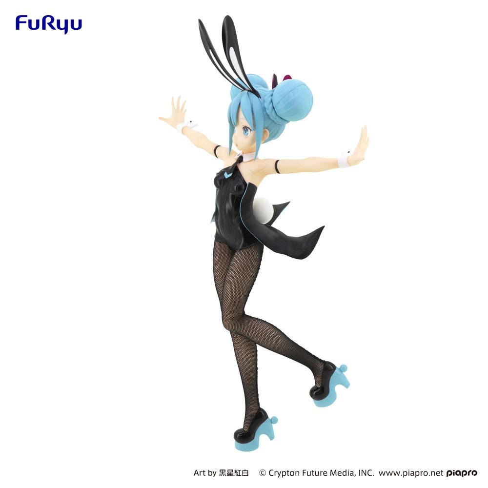 Hatsune Miku - BiCute Bunnies Black Ver. - Figur