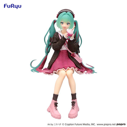 Vocaloid - Hatsune Miku Autumn Date Pink Color Ver. - Noodle Stopper Figur