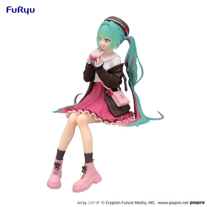 Vocaloid - Hatsune Miku Autumn Date Pink Color Ver. - Noodle Stopper Figur