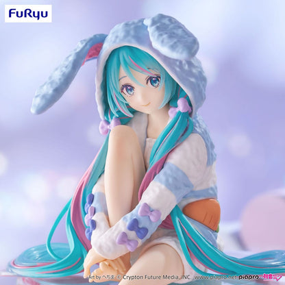 Vocaloid - Hatsune Miku Rabbit Ear Hood Pajama Blue Color Ver. - Noodle Stopper Figur