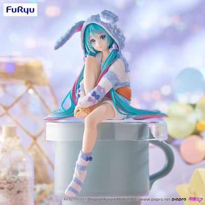 Vocaloid - Hatsune Miku Rabbit Ear Hood Pajama Blue Color Ver. - Noodle Stopper Figur