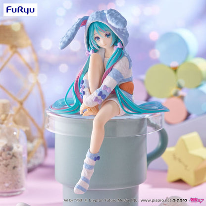 Vocaloid - Hatsune Miku Rabbit Ear Hood Pajama Blue Color Ver. - Noodle Stopper Figur