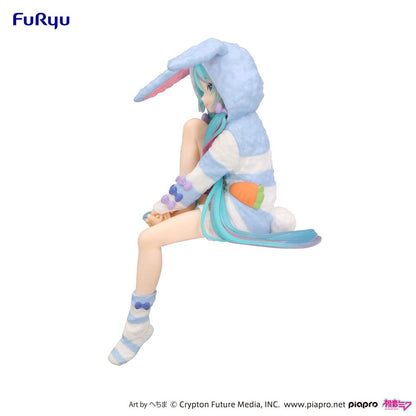 Vocaloid - Hatsune Miku Rabbit Ear Hood Pajama Blue Color Ver. - Noodle Stopper Figur