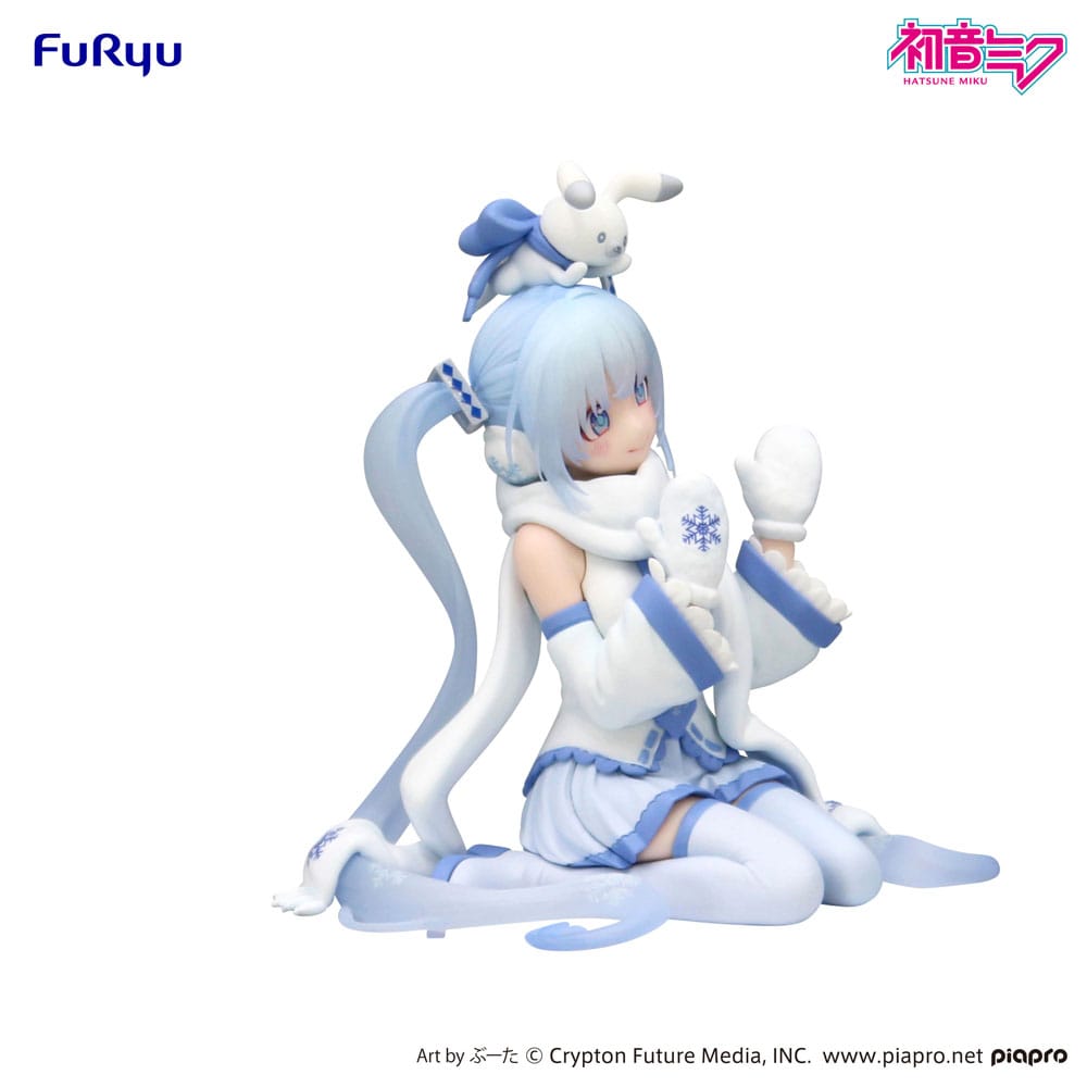 Vocaloid - Hatsune Miku Hatsune Miku (Snow Miku Sky Town 10th Anniversary) Noodle Stopper PVC Figur -Furyu