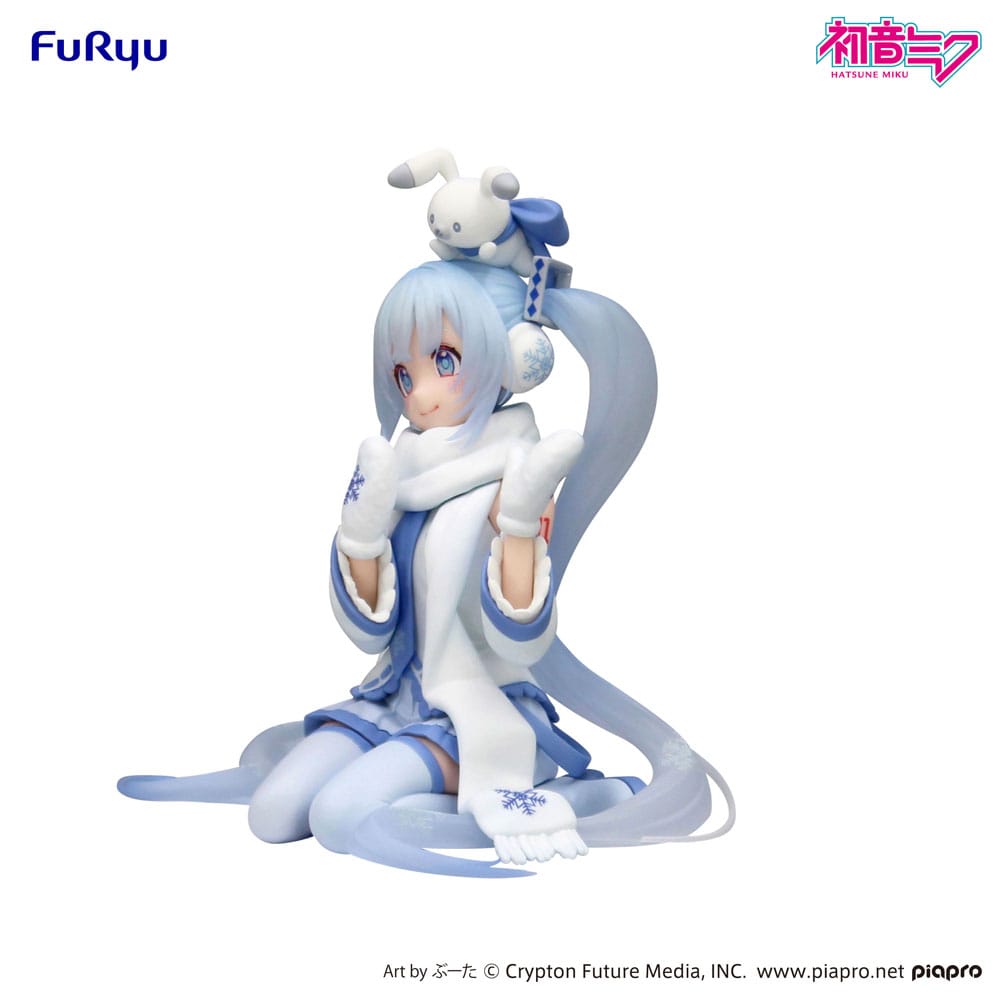 Vocaloid - Hatsune Miku Hatsune Miku (Snow Miku Sky Town 10th Anniversary) Noodle Stopper PVC Figur -Furyu