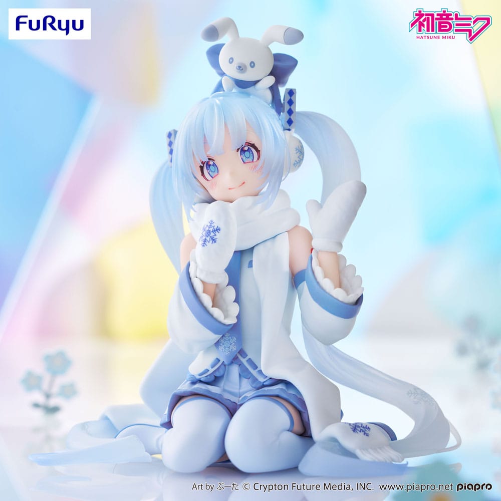 Vocaloid - Hatsune Miku Hatsune Miku (Snow Miku Sky Town 10th Anniversary) Noodle Stopper PVC Figur -Furyu