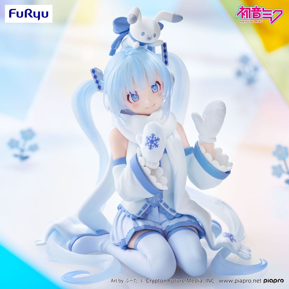 Vocaloid - Hatsune Miku Hatsune Miku (Snow Miku Sky Town 10th Anniversary) Noodle Stopper PVC Figur -Furyu
